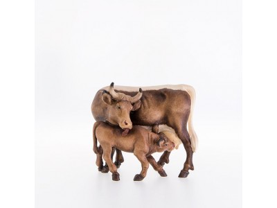 Kuh mit Kalb